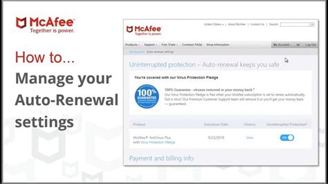 mcafee renewal fee.